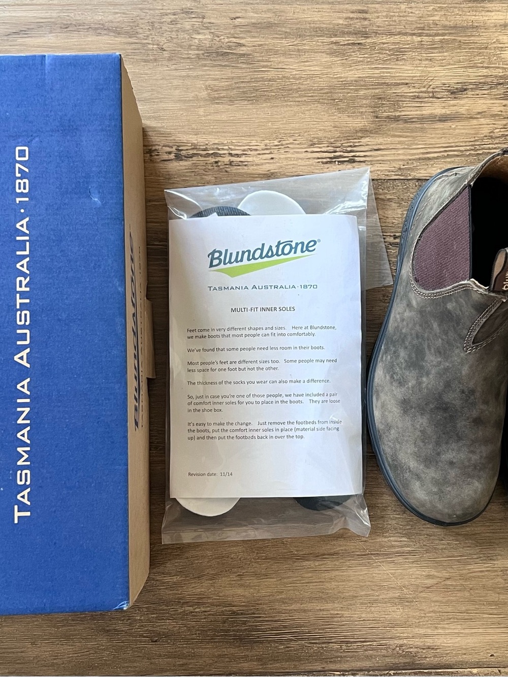 Blundstone 585 Rustic Brown Chelsea Boots Like New - Picture 2 of 7